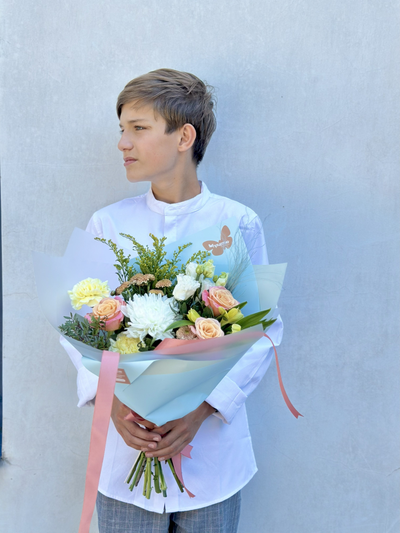 Букет цветов для учителя / воспитателя № 809