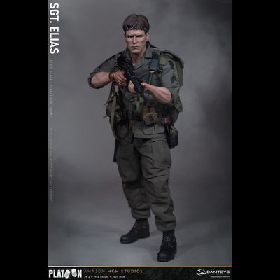 ПРЕДЗАКАЗ - Сержант Элиас Гродин ("Взвод", Platoon) - Коллекционная ФИГУРКА 1/6 scale Platoon Sergeant Elias (DMS047) - DAMTOYS ?ЦЕНА: 31700 РУБ.?