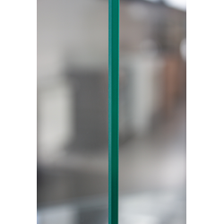 (TSV 31) Витрина островная стеклянная, с тумбой. Размер: 500*500*2300 мм.