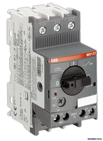 Мотор-автомат для защиты электродвигателей ABB MS132-2.5 100кА