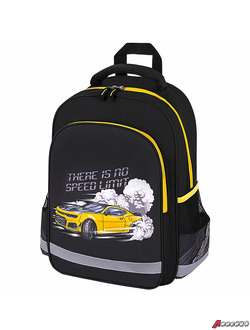 Рюкзак ПИФАГОР SCHOOL, 1 отделение, 3 кармана, «Extreme speed», 38×28×14 см. 272078