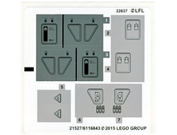 Sticker Sheet for Set 75100 - International Version - 21527/6116843, n/a (75100stk01a)
