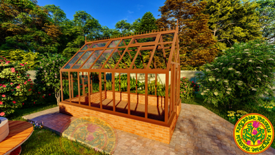 Английская теплица ЧЕСТЕРФИЛД ИДЕАЛ 3х5