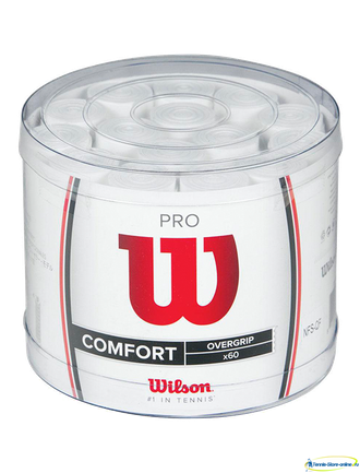 Теннисные намотки Wilson Pro Comfort 60pcs (Белый)