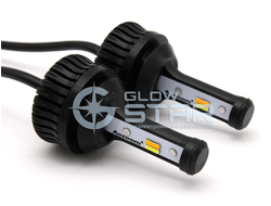 Aozoom ДХО в поворотники 1156/7440 (2 в 1) S25/T20 (BAU15S (PY21W)/WY21W) белый+оранжевый (комплект, 2шт)