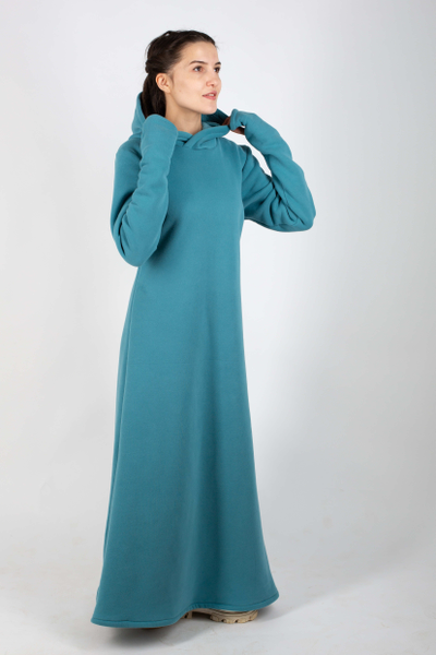 Платье спортивное с капюшоном "Прялка Времени"