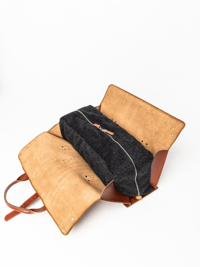 Кожаная дорожная сумка Gavardo Premium red (арт. 
4043-53)