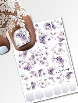 Мини пленки для педикюра LIT-048