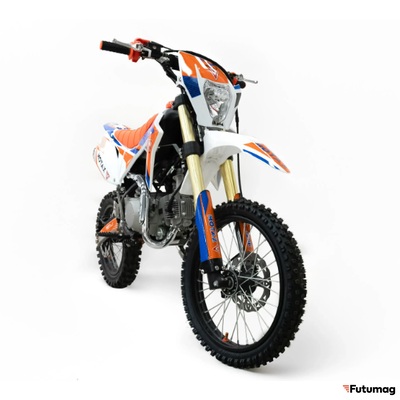 Питбайк MOTAX MX 125 Белый-оранжевый