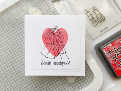 ФП штамп "Принцесса и лягушка"