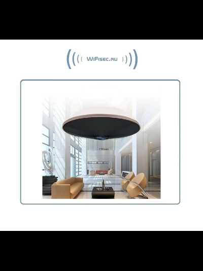 Потолочная - настенная WiFi/LAN видеокамера панорамная с DVR, 960P HD (YooSee)