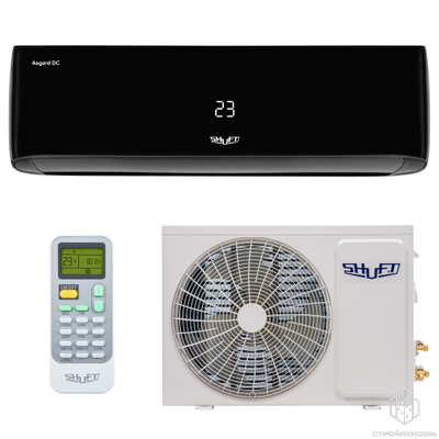Сплит-система инверторного типа SHUFT Asgard DC Black SFTHAI-12HN8/BL