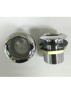 Держатель врезной ручной лейки на борт ванны 01 пластик металл под отверстие в ванне 26 или 30 мм