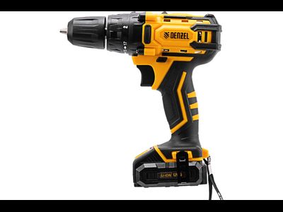 Дрель-шуруповерт аккумуляторная CDL-12-02BM, Li-Ion, 12 В, 2 акк. Denzel [56680]