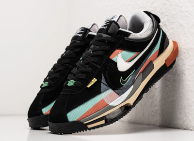 Nike Cortez Union X Sacai 4.0 (Черные)