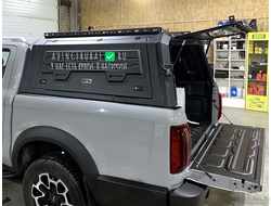 Кунг алюминиевый 3-дверный для JAC T9