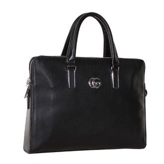 Портфель мужской Gucci нат.кожа black