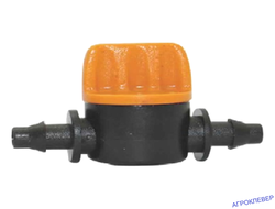 Микрокран 1/4" х шип