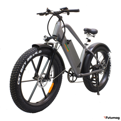 Электровелосипед GreenCamel Хищник (R26FAT 500W 48V 10Ah) Алюм, 6скор серый