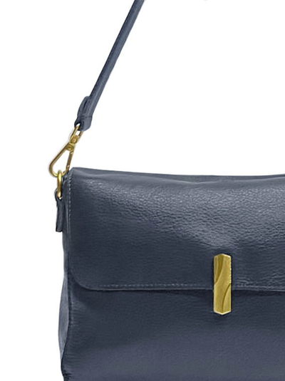 (АРТИКУЛ: 9980/0/32) СУМКА ЖЕНСКАЯ НЕБОЛЬШАЯ, НАТУРАЛЬНАЯ КОЖА, СИНЯЯ, РЕМЕНЬ ЧЕРЕЗ ПЛЕЧО