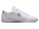 Купить белые найки с голограммой Кроссовки Nike Court Legacy Nature White Iridescent женские FD0820