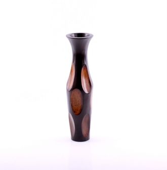Модель № W119: ваза деревянная