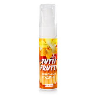 30022 Интимный гель TUTTI-FRUTTI ванильный пудинг 30 г