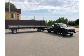 Габаритные размеры прицепа Грузоподъёмность от 1т до 2,5 т.Категория В к Е.