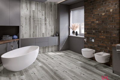 Кварцвиниловая плитка Damy Floor Family LVT Дуб Классический Серый T7020-2-LVT