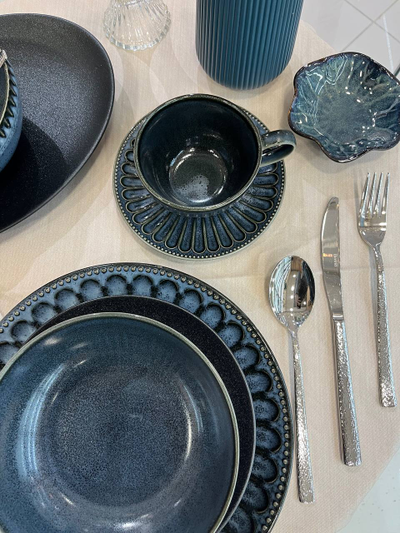 Тарелка обеденная 26см "Black Kitchen"