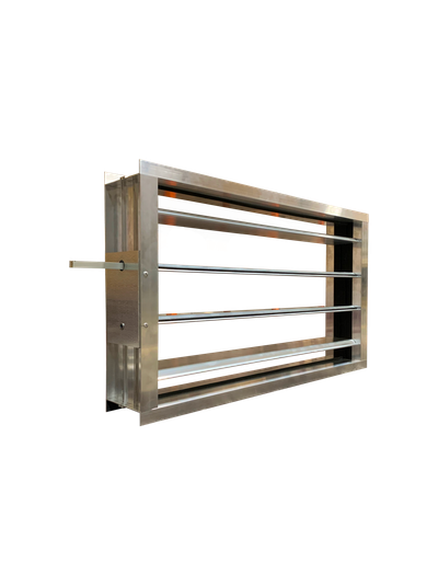 VMVZ-P-EP заслонка воздушная прямоугольная с площадкой под электропривод