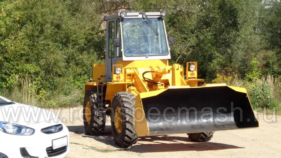 Фронтальный погрузчик ТО-30, капитальный ремонт