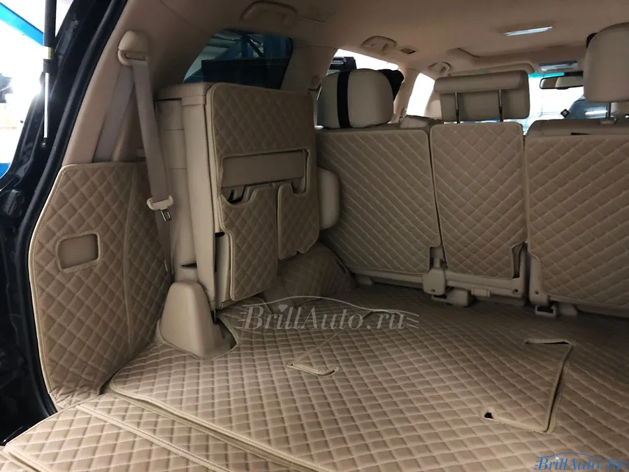 3D коврики из эко кожи для Lexus LX 570, 450D