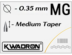 KWADRON - Magnum Medium Taper / 0.35