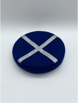 Сменный верх для кубанки. Васильковый