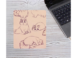 Коврик для мышки Котики №18