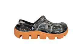 CROCS DUET SPORT CLOG CAMO GREY ORANGE