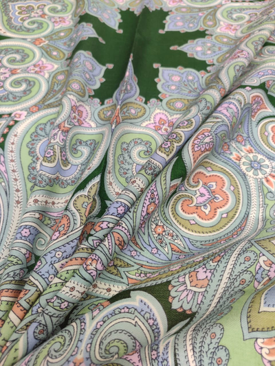 Павловопосадский платок Предчувствие весны 2027-9