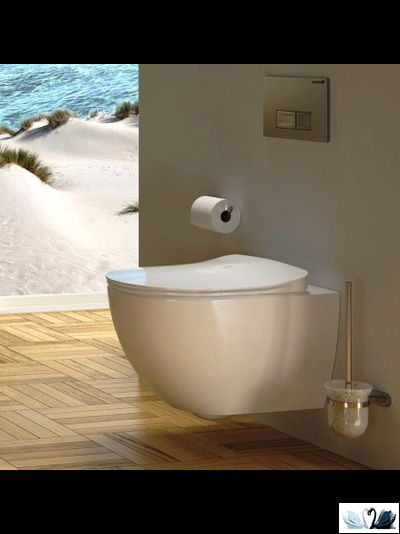 Унитаз Creavit Free FE320-11CB00E-0000 с сиденьем микролифт, подвесной