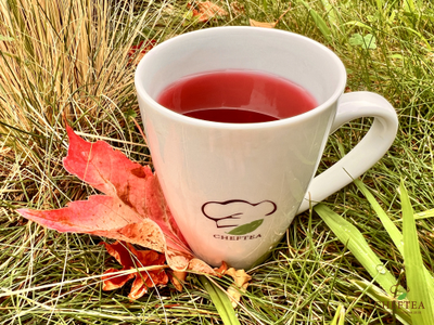 Вишневый пунш (чай пакетированный с ярлыком в коробочке) 20x2,5г