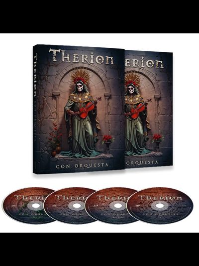 THERION - Con Orquesta - A5 Digi 2-CD + DVD + Bluray