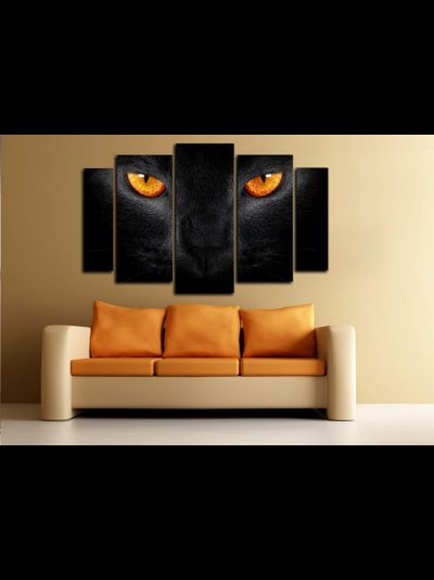 Модульная картина &quot;Взгляд хищника&quot;