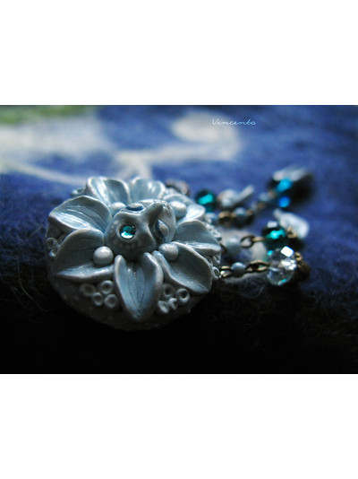 Цветок Морфея. Волшебная брошь в виде цветка из Царства Снов