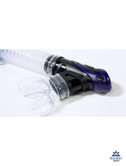 Трубка для дайвинга Yoogan сухая с клапаном