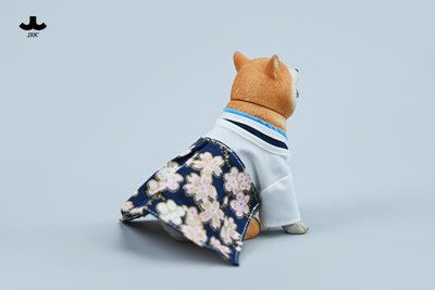 Сиба-ину в кимоно - Коллекционная ФИГУРКА 1/6 scale Shiba Inu (JXK207A) - JXK