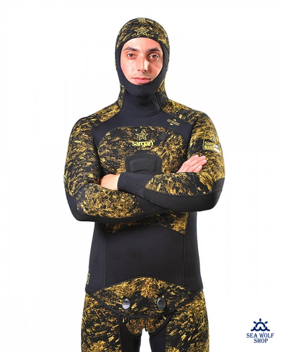Гидрокостюм неопрен 7мм Sargan "НЕМАН 2.0" камо RD2.0 эластичный р.L-52