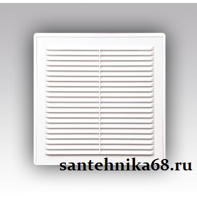 Решетка вентиляционная 150х150 175х175 175х240 200х200 300х300 ж/нак разъемная с москитной сеткой ФЛЕКС