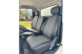 Sollers Argo (2022+) [3 места] (экокожа ромб, черный+темно-серый)