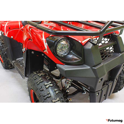 Квадроцикл GreenCamel Gobi K40 (12Ah 36V 800W R6 Цепной привод) быстросъем, Красный паук