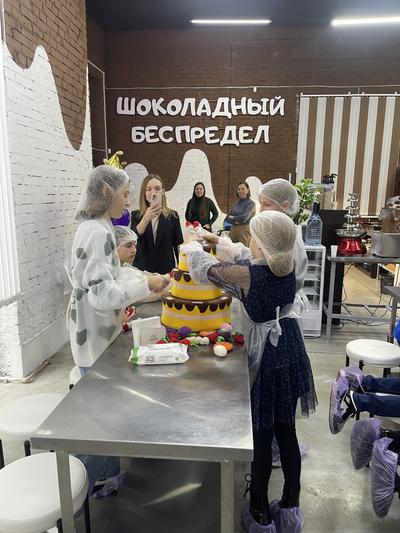 День рождения на шоколадной фабрике или групповой мастер-класс